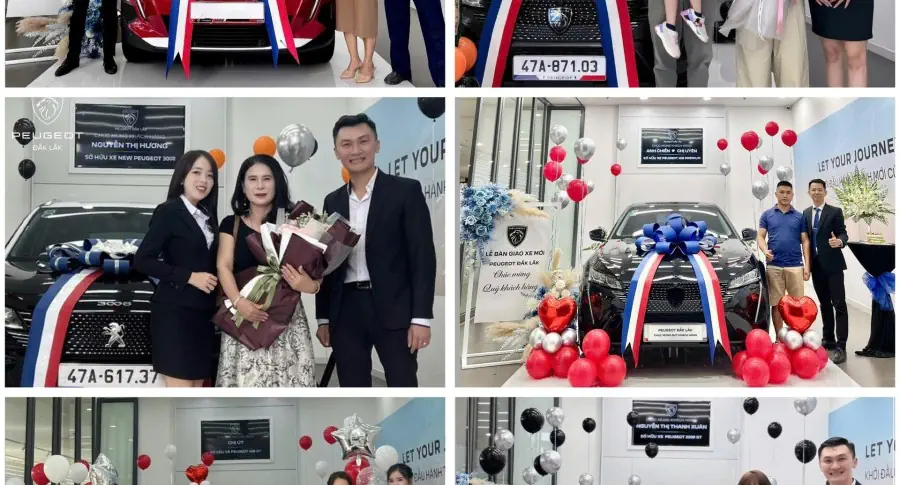 THACO AUTO Đắk Lắk - Rộn ràng không khí bàn giao xe ưu đãi 50% phí trước bạ