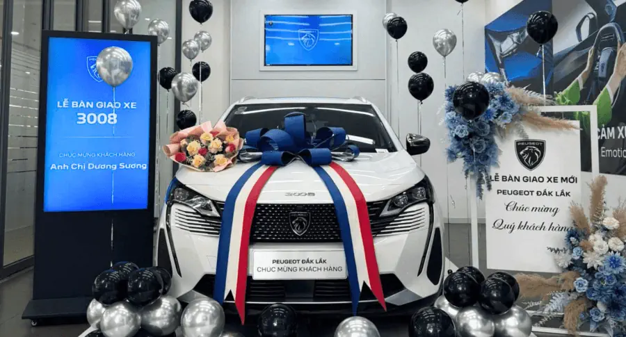 THACO AUTO Đắk Lắk | Lễ bàn giao Xe Peugeot 3008 – Tôn vinh phong cách & Trải nghiệm
