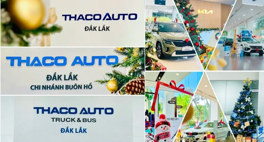 Trao yêu thương, đón Giáng sinh an lành cùng THACO AUTO Đắk Lắk