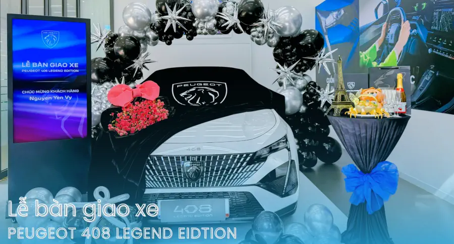 THACO AUTO Đắk Lắk – Trang Trọng Bàn Giao Xe Peugeot 408 Legend Edition