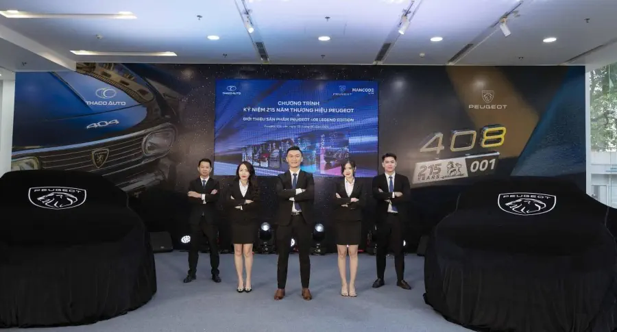 Sự kiện Kỷ niệm 215 Năm Thương Hiệu Peugeot & Ra Mắt Peugeot 408 Legend Edition tại THACO AUTO Đắk Lắk