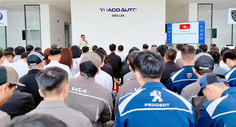 Lễ chào tháng 06 - Tạo động lực và gắn kết tại THACO AUTO Đắk Lắk