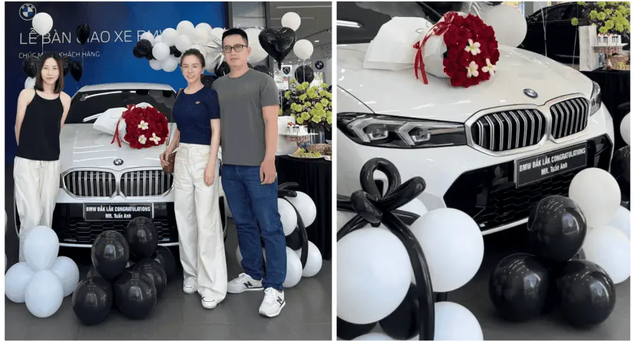 THACO AUTO Đắk Lắk tổ chức bàn giao xe BMW 320i sang trọng và đẳng cấp