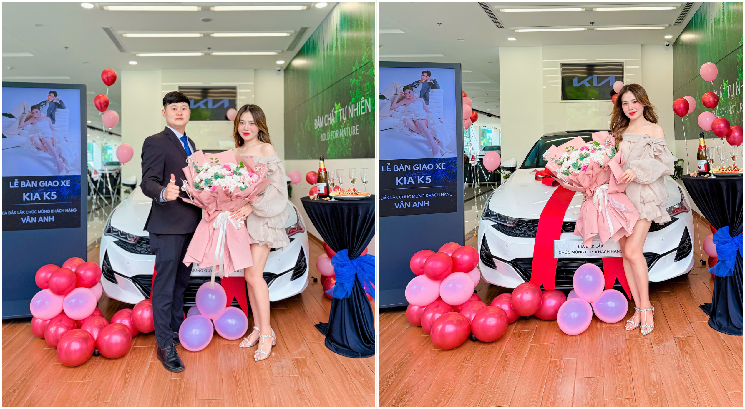 THACO AUTO Đắk Lắk – Bàn giao xe Kia K5 đến khách hàng Vân Anh