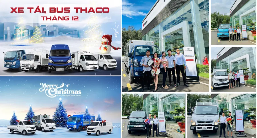 THACO AUTO Đắk Lắk vinh dự bàn giao xe tải, xe bus chất lượng cao đến tay quý khách hàng