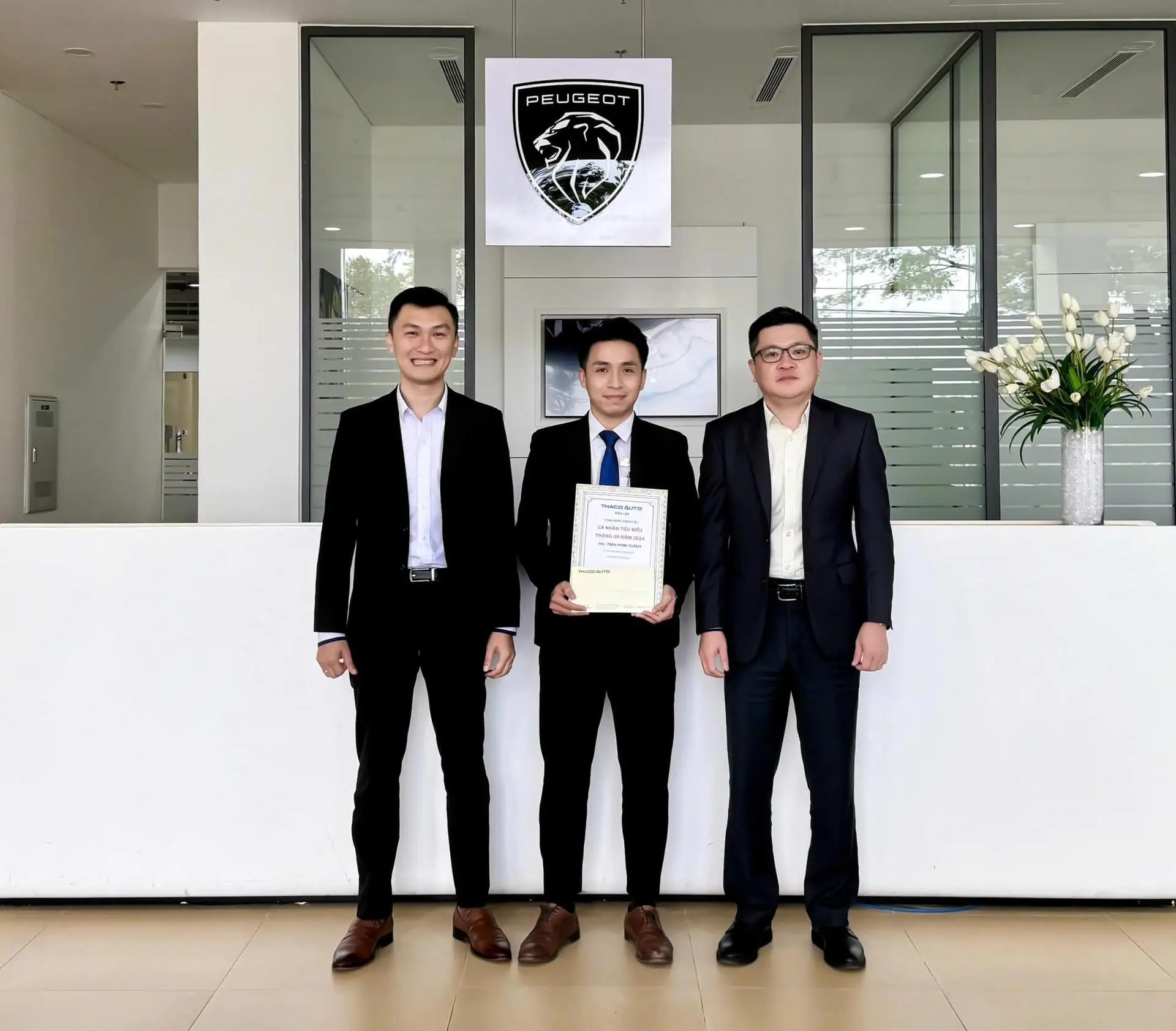 THACO AUTO Đắk Lắk vinh danh cá nhân tiêu biểu tháng 09/2024