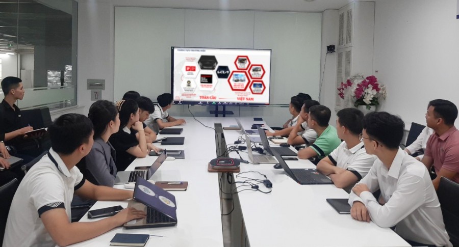 THACO AUTO đào tạo kiến thức sản phẩm bộ đôi Kia New Sonet và Kia New Seltos
