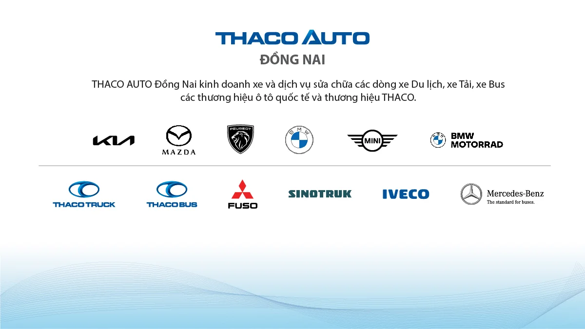 THACO AUTO ĐỒNG NAI – HỆ THỐNG 5 CỤM SHOWROOM ĐA ĐIỂM TẠI ĐỒNG NAI