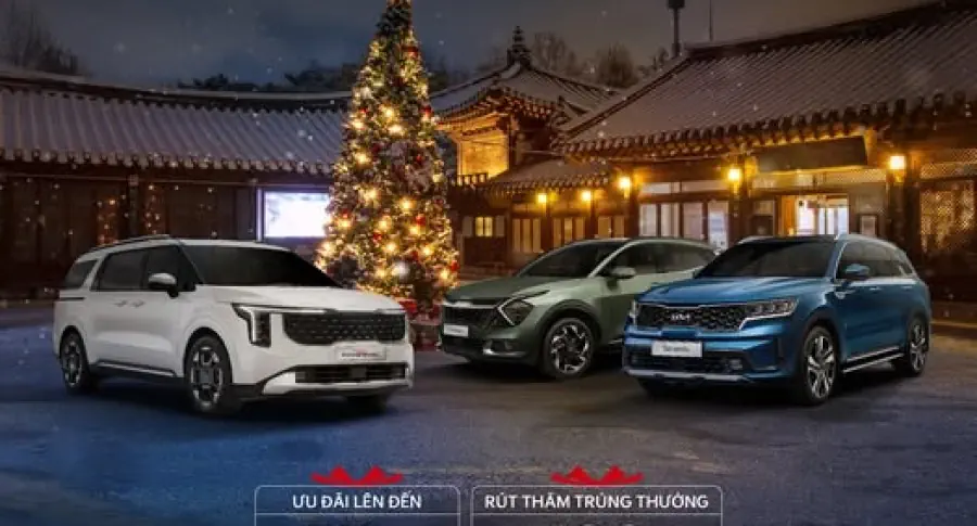 Sở hữu xe Kia với ưu đãi hấp dẫn dịp cuối năm, cao nhất lên đến 110 triệu đồng