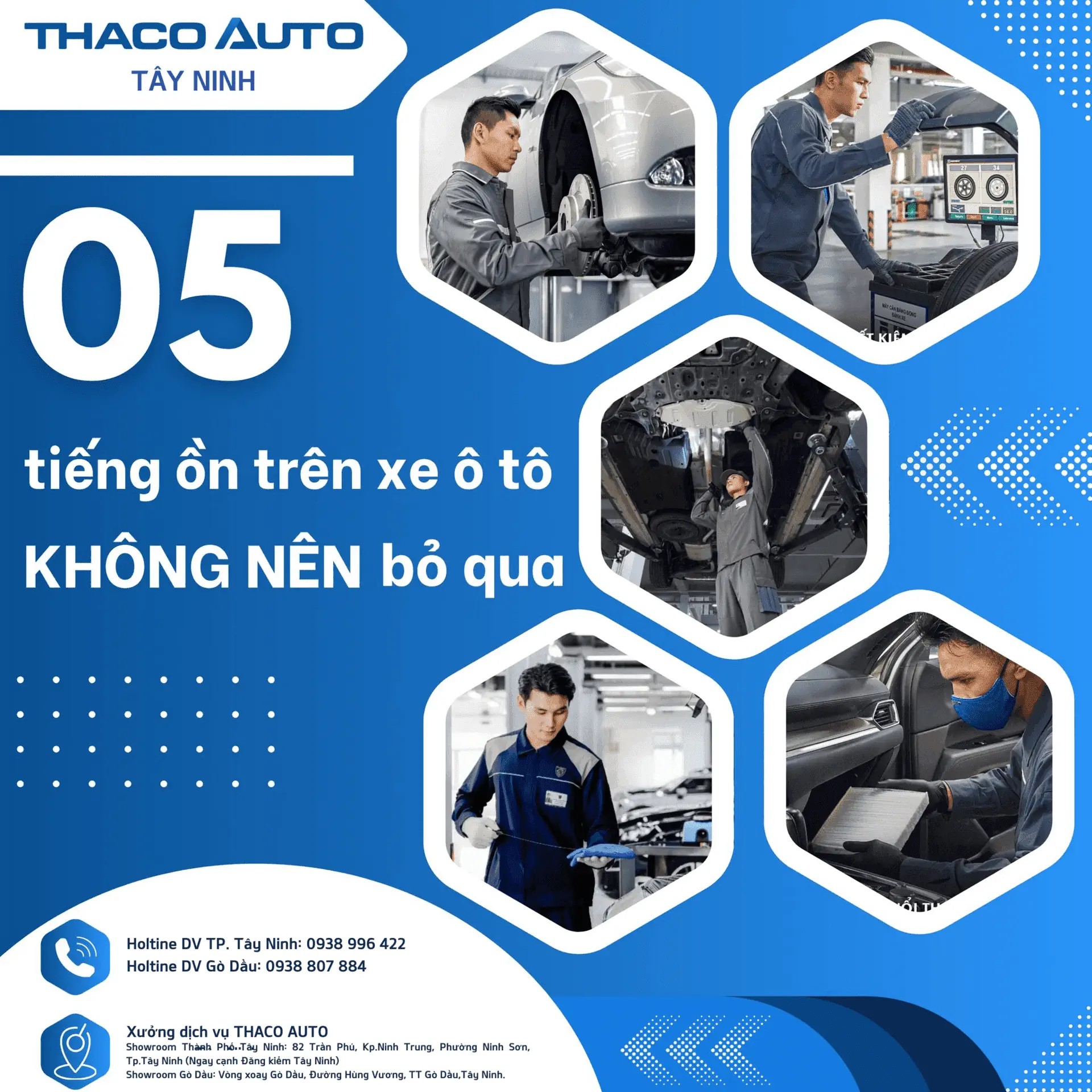 Cùng THACO AUTO Tây Ninh tìm hiểu 05 tiếng ồn không nên bỏ qua