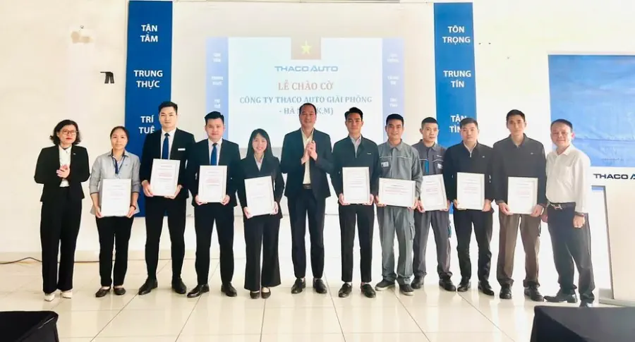 Chương trình chào cờ tháng 4 - Thaco Auto Giải Phóng