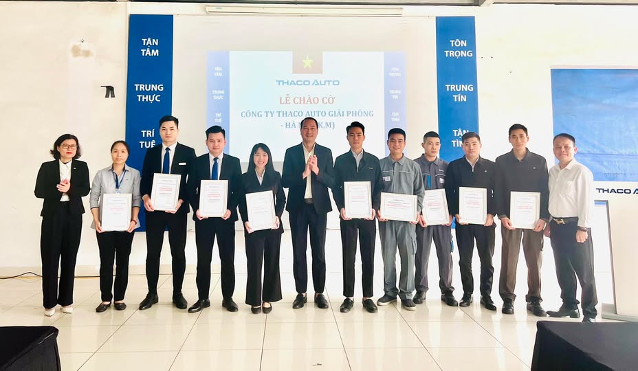 Chương trình chào cờ tháng 4 - Thaco Auto Giải Phóng