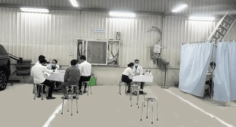 THACO AUTO Gò Vấp tổ chức khám sức khỏe định kỳ cho CBNV năm 2024