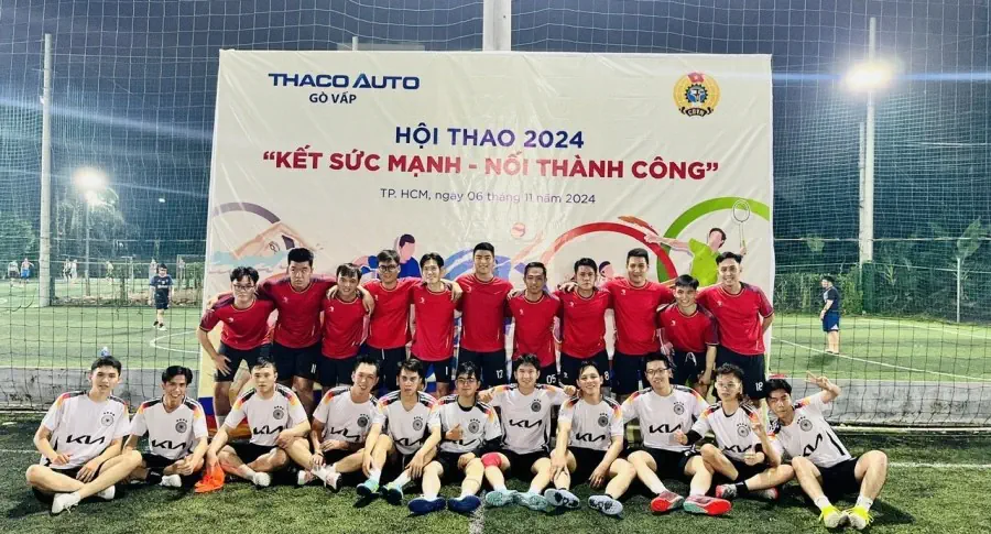 Chính thức khai mạc Hội thao “Kết sức mạnh - Nối thành công” năm 2024 tại THACO AUTO Gò Vấp