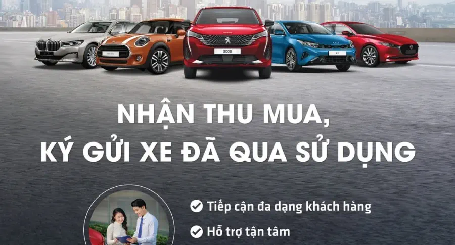 Nhận thu mua - Ký gửi xe ô tô đã qua sử dụng cùng THACO AUTO Hà Nam