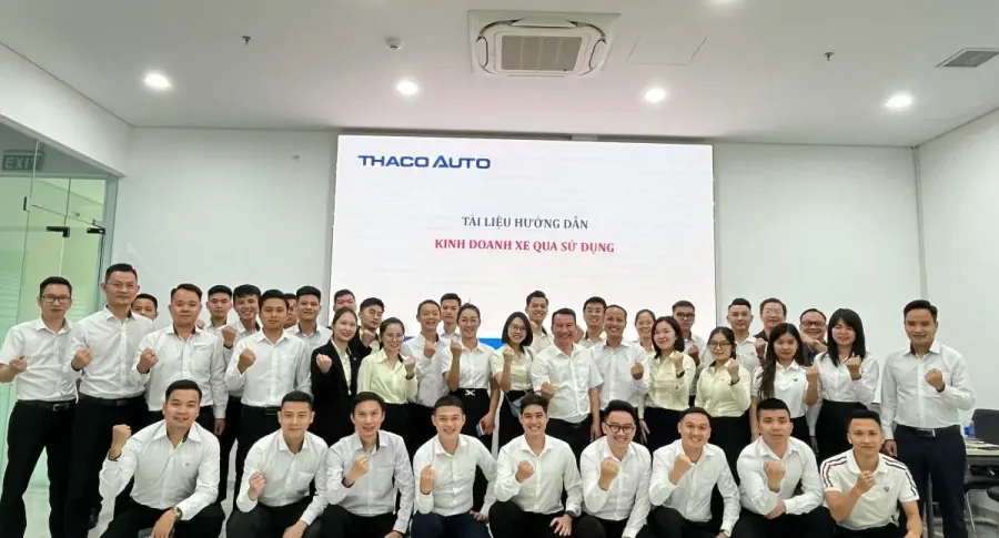 THACO AUTO Hải Phòng tham gia đào tạo nâng cao kiến thức kinh doanh xe qua sử dụng