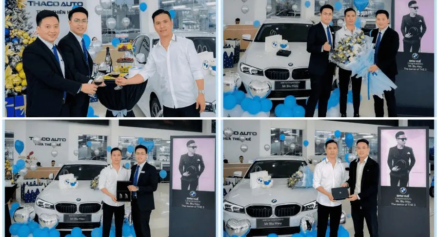 THACO AUTO Huế tiếp tục bàn giao BMW 3 Series đến chủ nhân mới