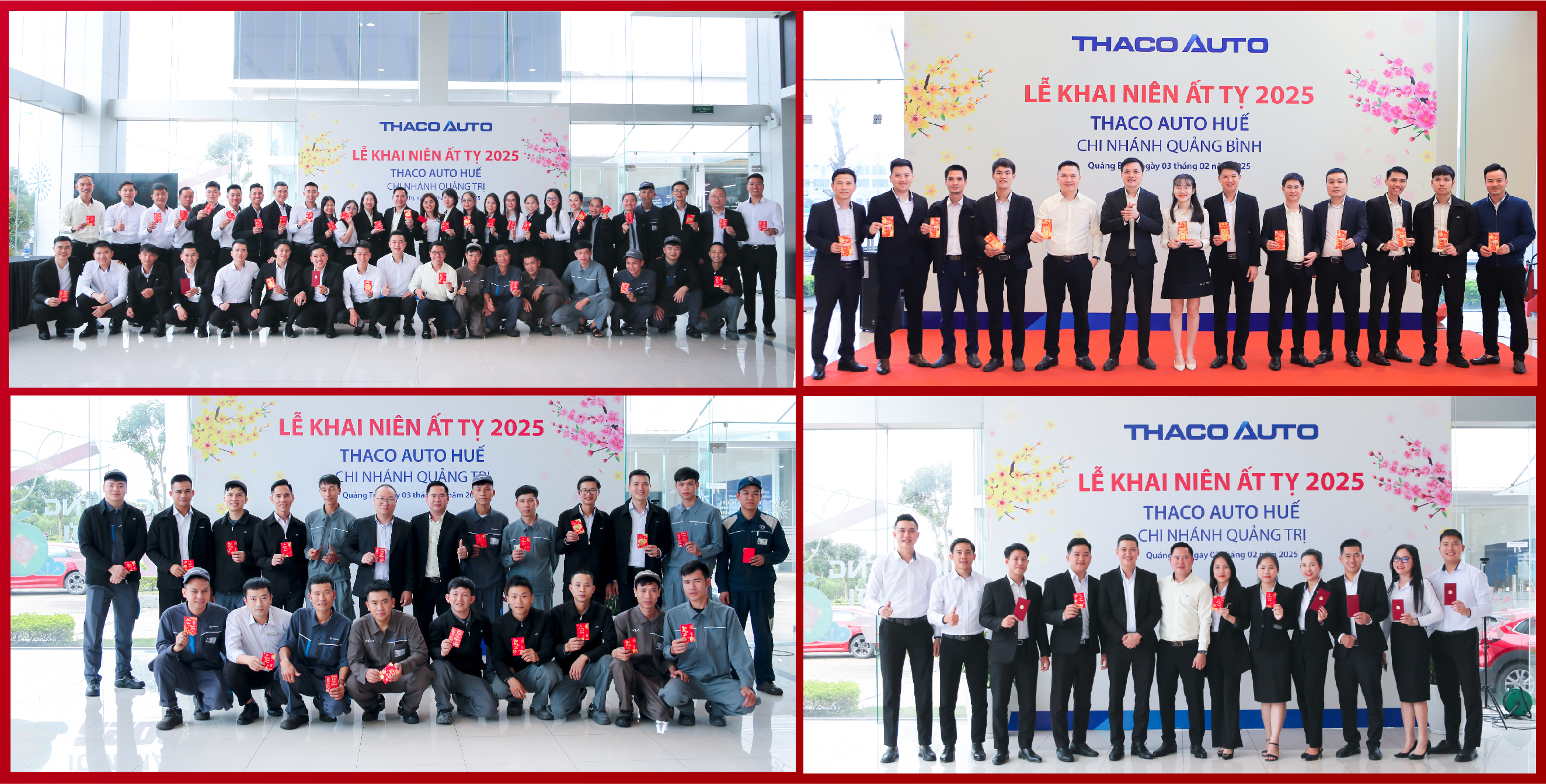 THACO AUTO Huế tổ chức chương trình Lễ Khai niên Ất Tỵ 2025