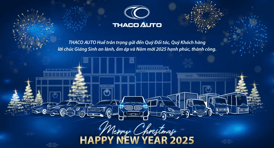 Chúc mừng Giáng sinh và Năm mới 2025