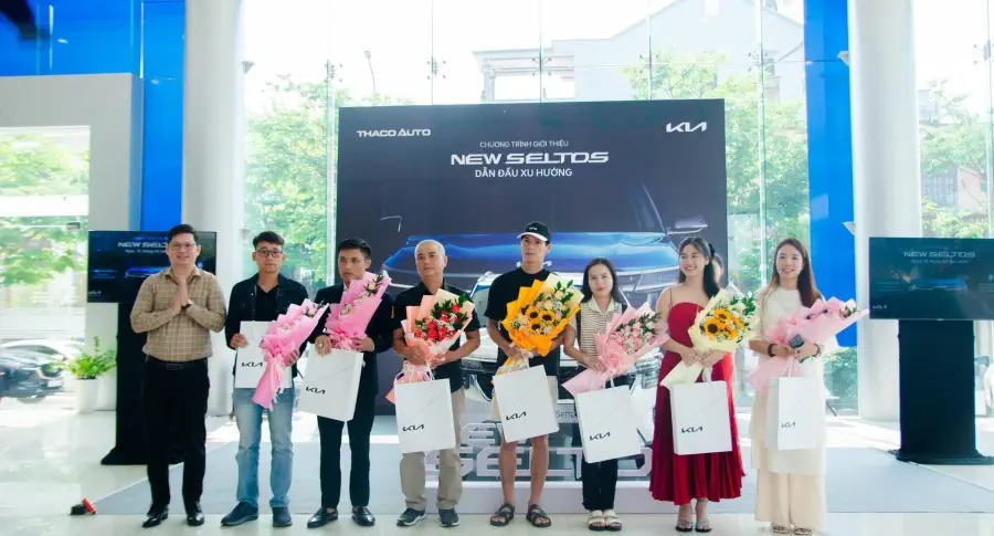 THACO AUTO HUẾ tổ chức sự kiện trưng bày và giới thiệu Kia New Seltos