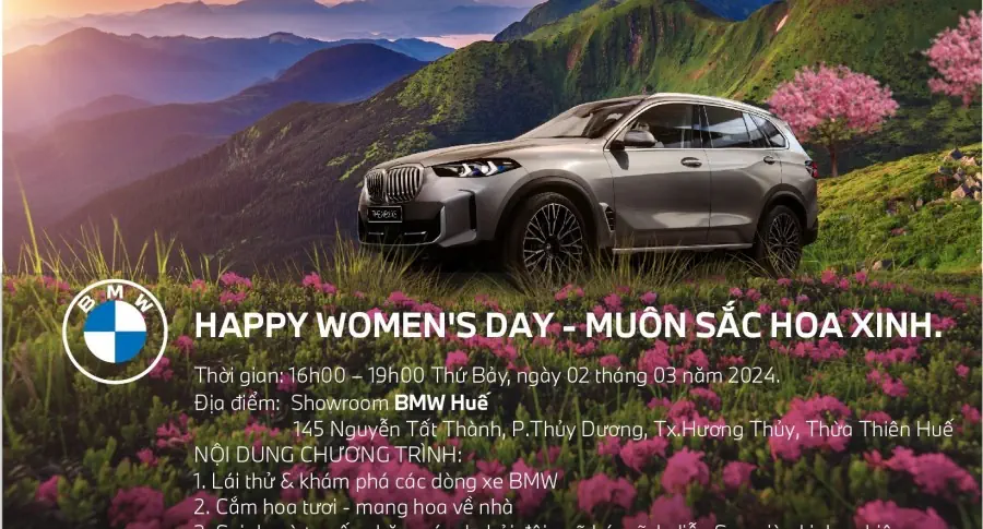 Workshop "HAPPY WOMEN’S DAY - MUÔN SẮC HOA XINH"