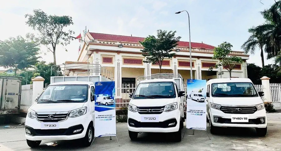 THACO AUTO  HƯNG YÊN TRƯNG BÀY VÀ GIỚI THIỆU LINE-UP SẢN PHẨM XE TẢI