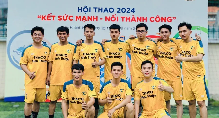 Chính thức khai mạc Hội thao “Kết sức mạnh - Nối thành công” năm 2024 tại THACO AUTO Ninh Thuận