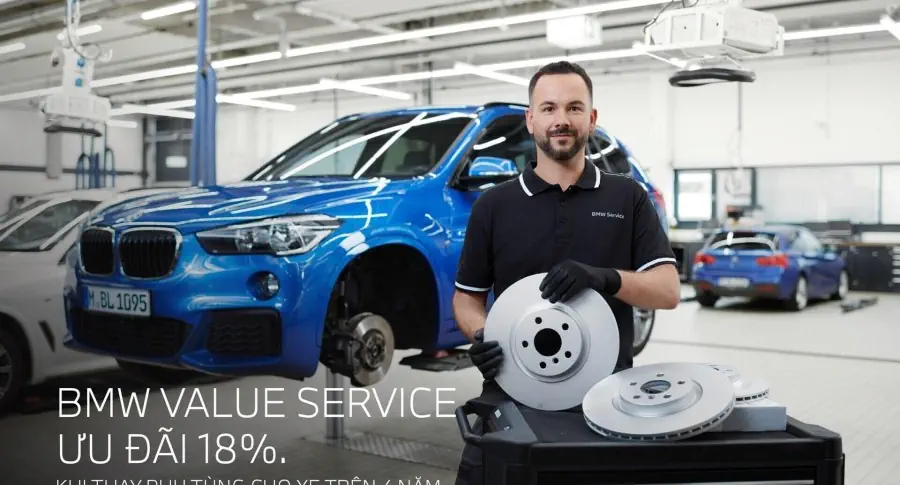 THACO AUTO triển khai Chương trình ưu đãi 18% khi thay phụ tùng cho xe BMW lưu hành trên 4 năm