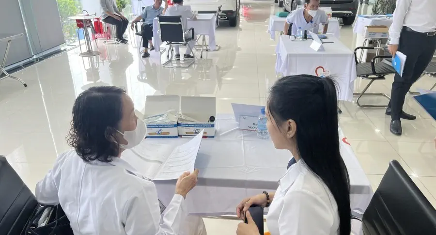 THACO AUTO Khánh Hòa tổ chức khám sức khỏe định kỳ cho CBNV năm 2024
