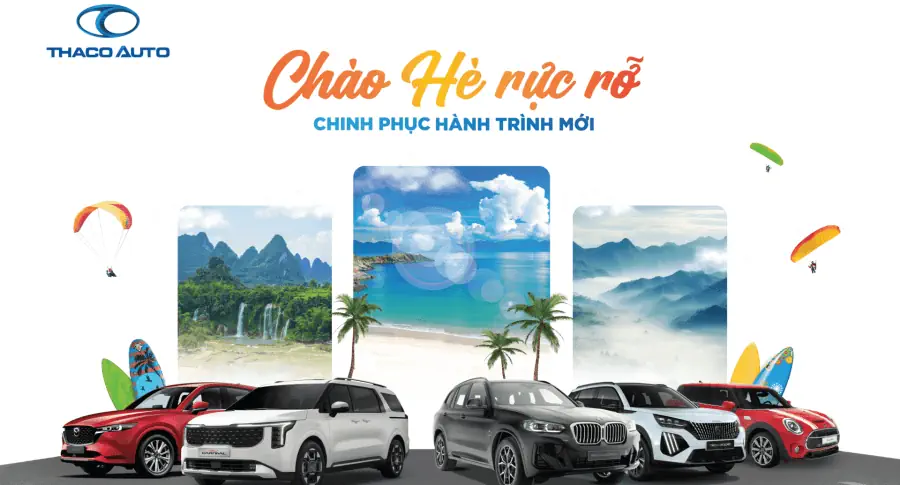 TRẢI NGHIỆM HÈ RỰC RỠ CÙNG THACO AUTO GIẢI PHÓNG VỚI NHIỀU HOẠT ĐỘNG HẤP DẪN