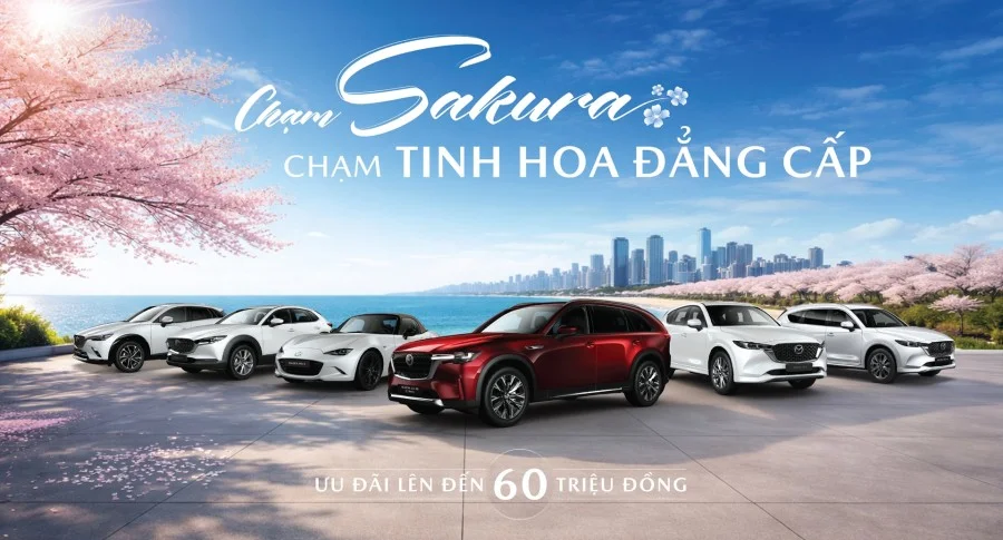 MAZDA CHÀO HÈ RỰC RỠ VỚI NGẬP TRÀN ƯU ĐÃI ĐẾN 90 TRIỆU ĐỒNG
