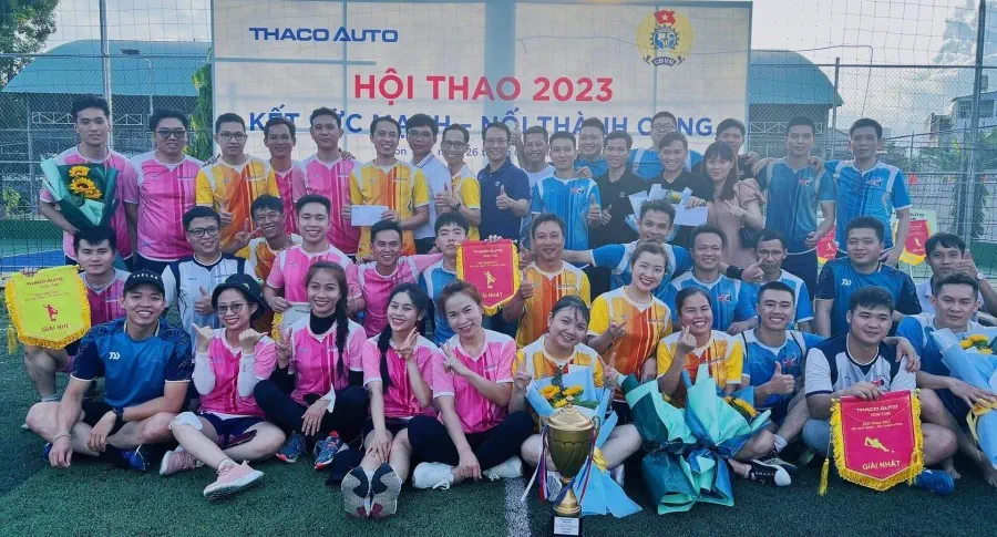 THACO AUTO GIA LAI - KON TUM TỔ CHỨC HỘI THAO 2023