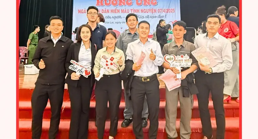 THACO AUTO Gia Lai tham gia hiến máu vì cộng đồng