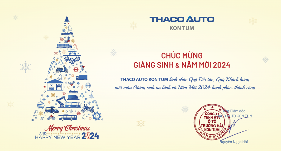 CHÚC MỪNG GIÁNG SINH, NĂM MỚI 2024