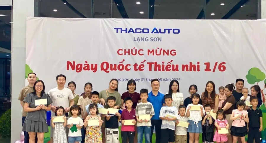 📸✨ THACO AUTO TƯNG BỪNG TỔ CHỨC CHƯƠNG TRÌNH “VUI TẾT THIẾU NHI 1/6” CHO CON EM CBNV 🎈🎁