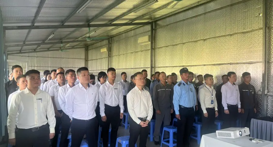 CHÀO CỜ THÁNG 10/2024 TẠI THACO AUTO LẠNG SƠN