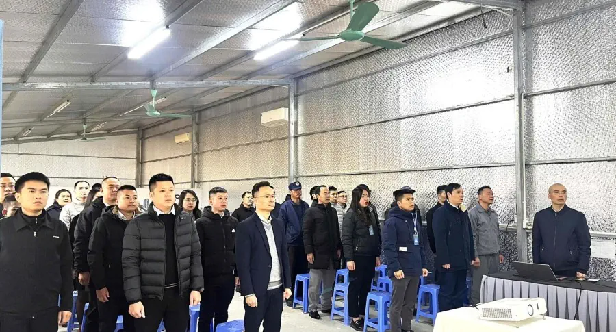 CHÀO CỜ THÁNG 12/2024 TẠI THACO AUTO LẠNG SƠN