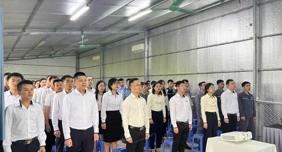 CHÀO CỜ THÁNG 09/2024 TẠI THACO AUTO LẠNG SƠN