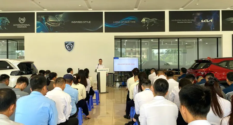 CHÀO CỜ THÁNG 08/2025 TẠI THACO AUTO LẠNG SƠN