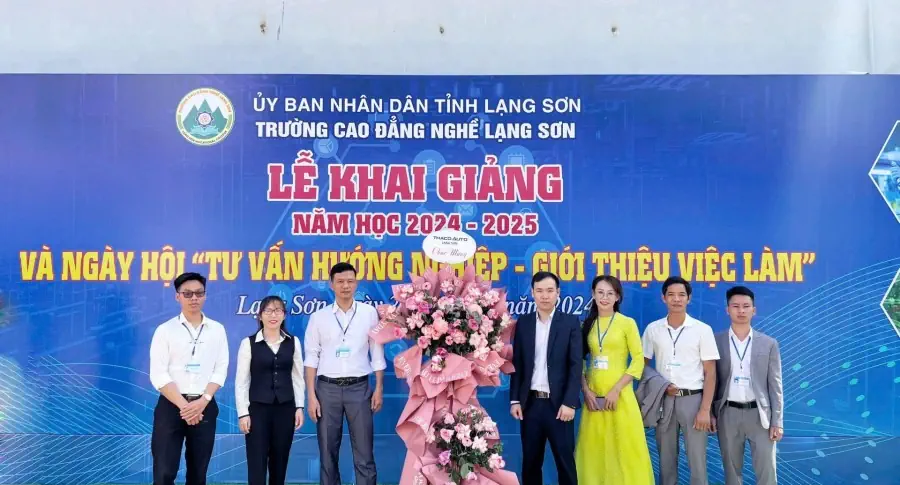 THACO AUTO LẠNG SƠN THAM DỰ NGÀY HỘI “TƯ VẤN HƯỚNG NGHIỆP - GIỚI THIỆU VIỆC LÀM” NĂM 2024