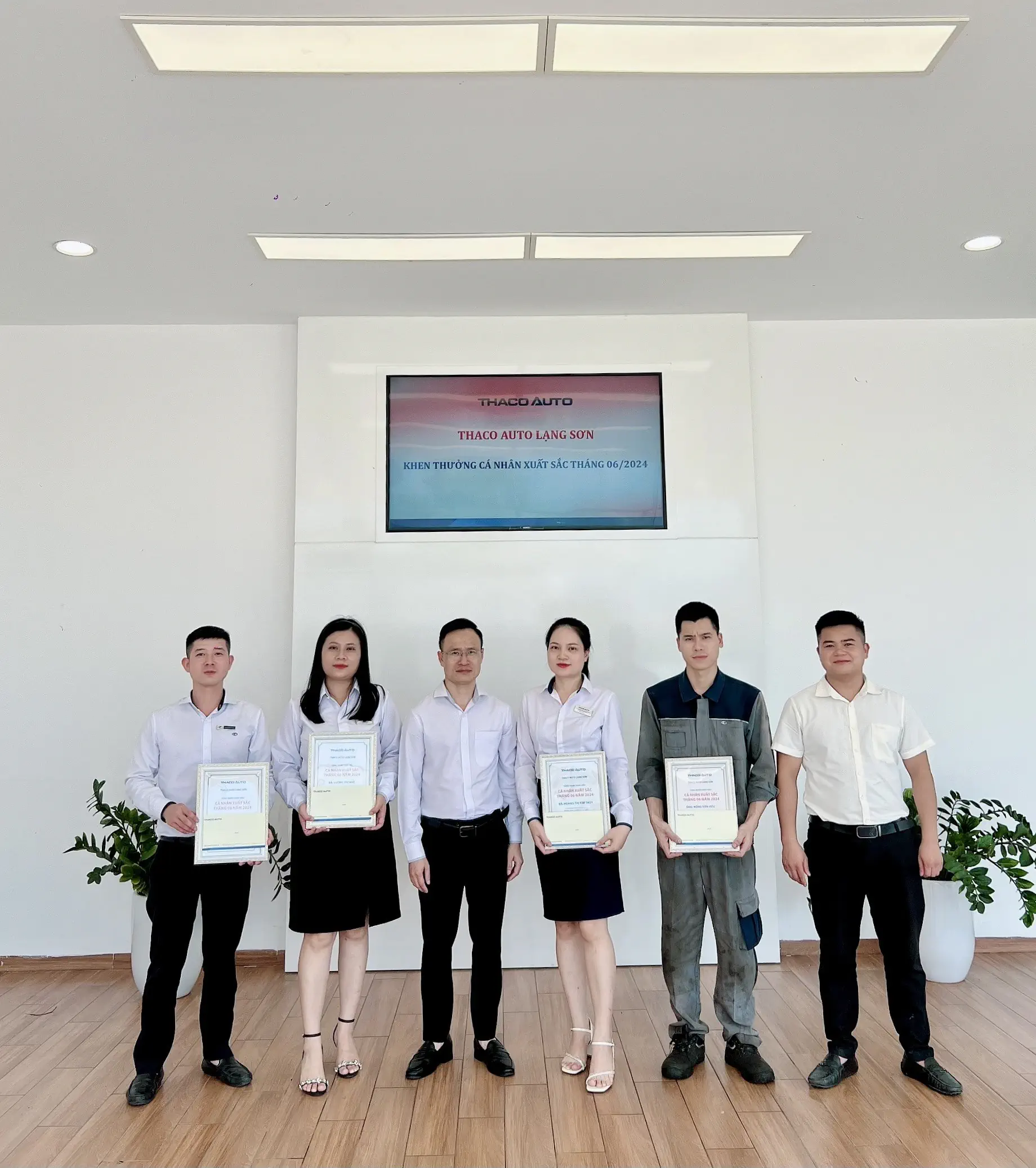 CHÀO CỜ THÁNG 07/2024 TẠI THACO AUTO LẠNG SƠN