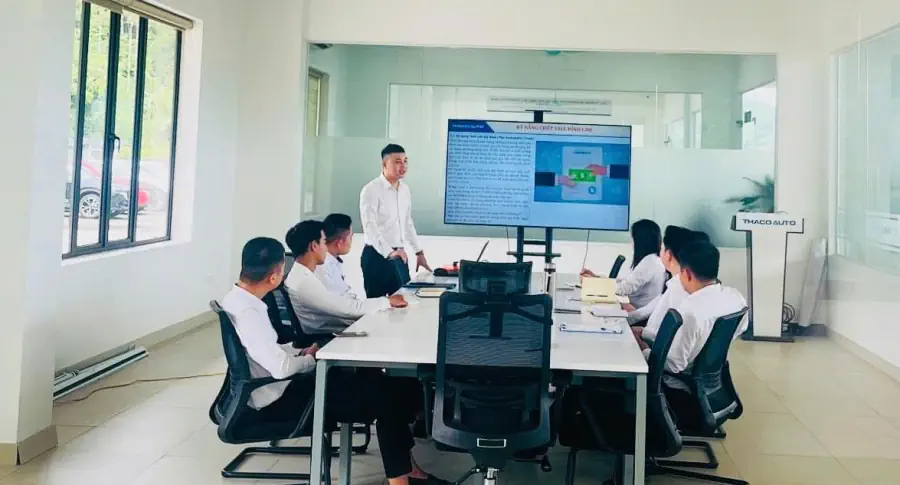 THACO AUTO LÀO CAI ĐÀO TẠO NÂNG CAO KIẾN THỨC, KỸ NĂNG MARKETING