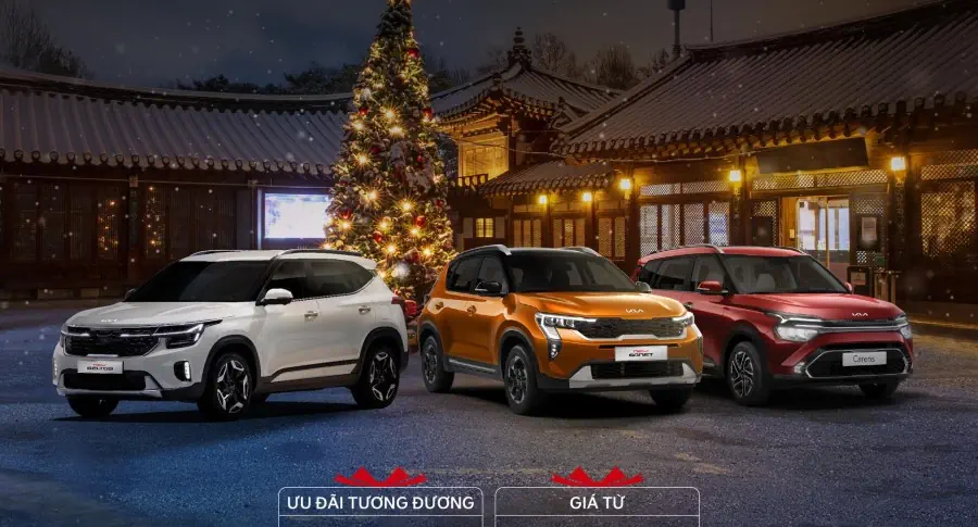 Sở hữu xe Kia với ưu đãi hấp dẫn dịp cuối năm, cao nhất lên đến 110 triệu đồng