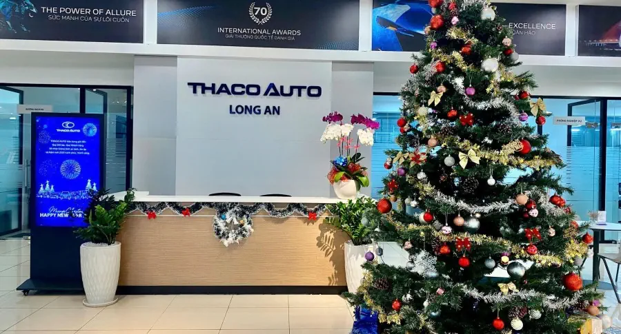 Trao yêu thương, đón Giáng sinh an lành cùng THACO AUTO Long An