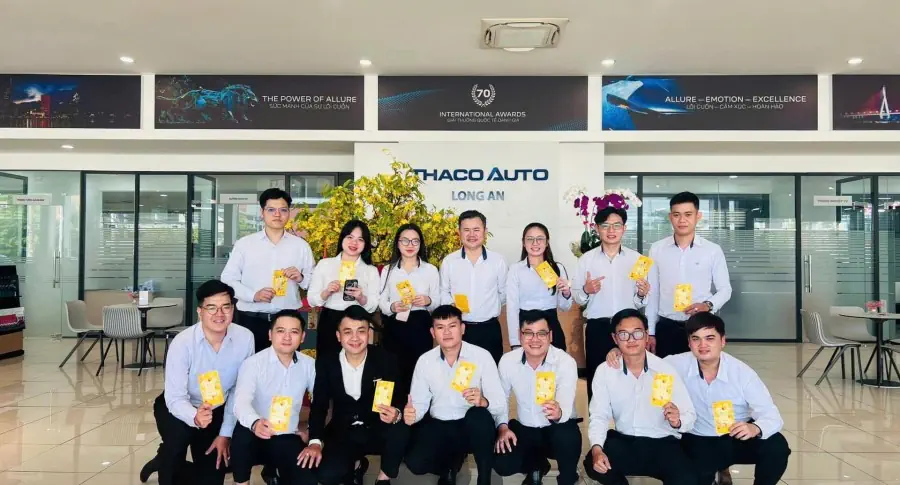 THACO AUTO Long An tổ chức chương trình Lễ Khai niên Ất Tỵ 2025