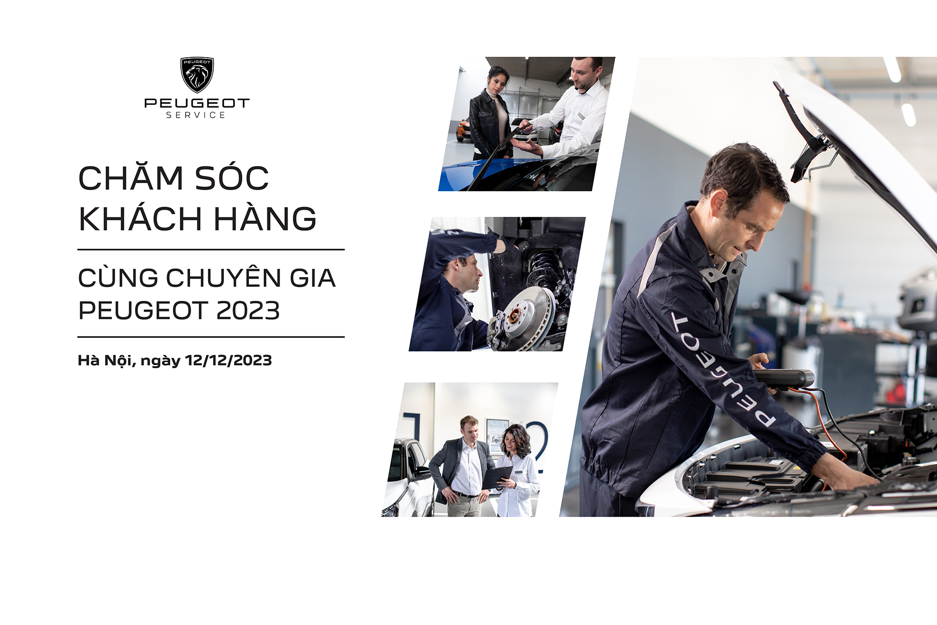 Chương trình chăm sóc khách hàng cùng chuyên gia Peugeot 2023