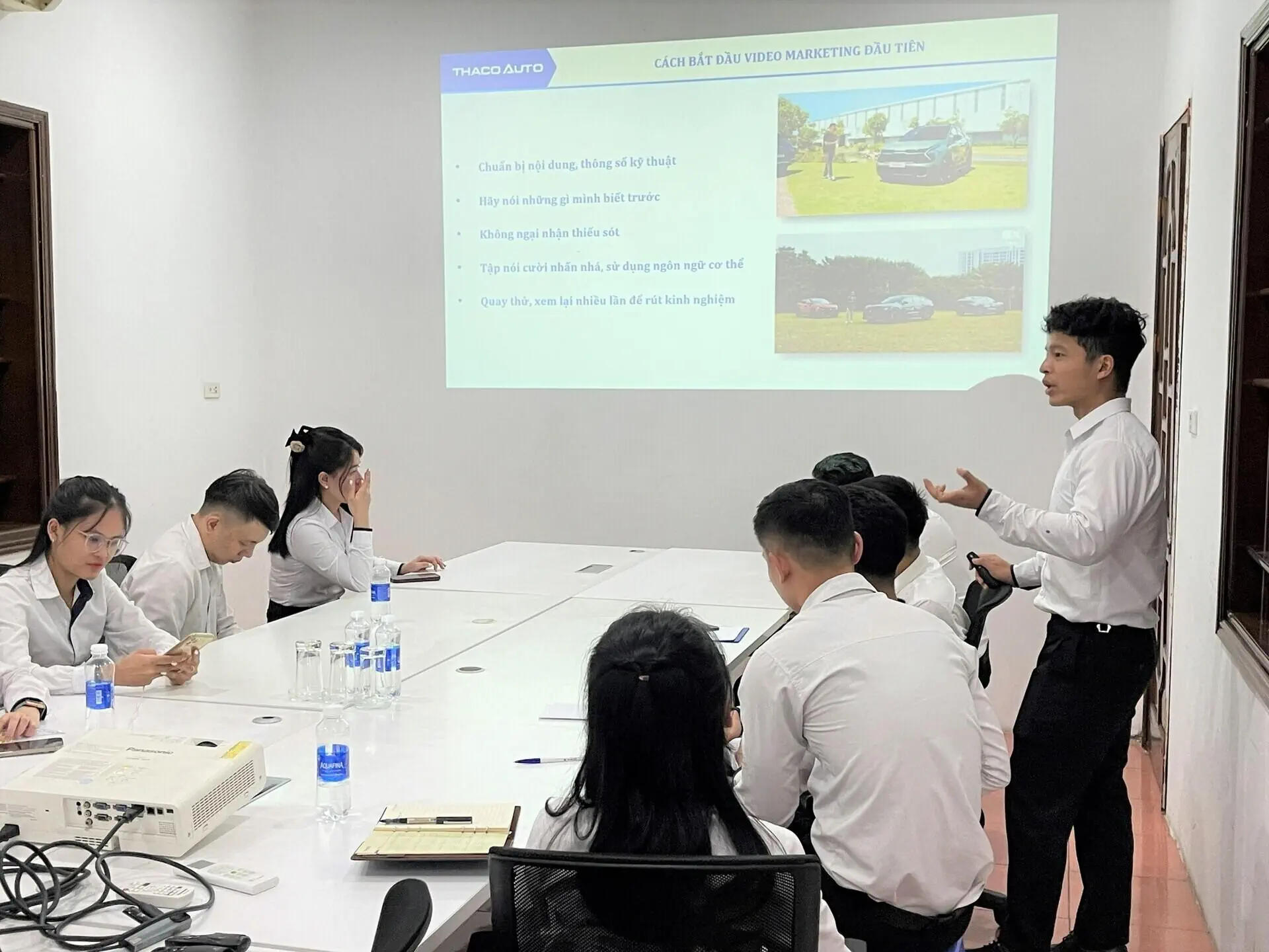 THACO AUTO NGHỆ AN ĐÀO TẠO NÂNG CAO KIẾN THỨC, KỸ NĂNG  MARKETING