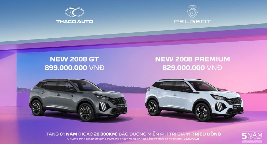New Peugeot 2008 chính thức có mặt tại THACO AUTO Ninh Thuận
