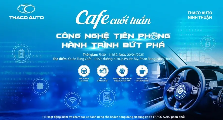 CAFE CUỐI TUẦN THÁNG 4 CÔNG NGHỆ TIÊN PHONG - NÂNG TẦM TRẢI NGHIỆM