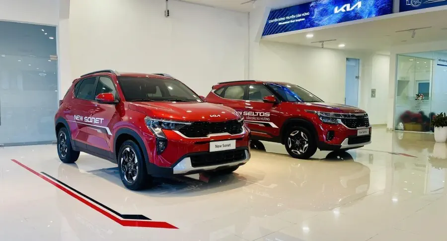 THACO AUTO Ninh Thuận tổ chức sự kiện trưng bày và giới thiệu cặp đôi NEW SELTOS & NEW SONET